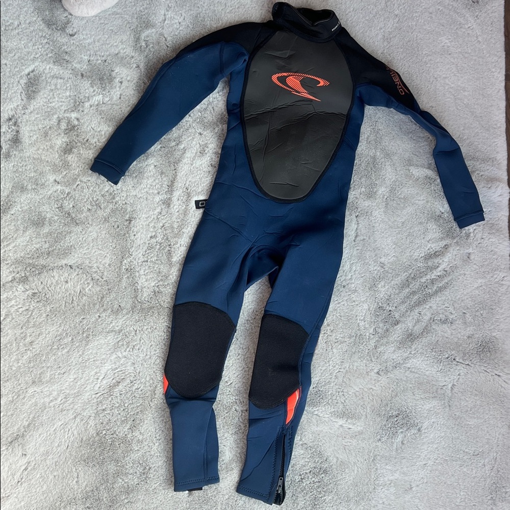 Youth Navy and Black Full Wetsuit NWT